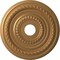 Ekena Millwork Cole PVC Ceiling Medallion (Fits Canopies up to 5 1/8"), Bright Coat Gold, 19"OD x 3 1/2"ID x 1"P CMP19COBGL - alternate 1